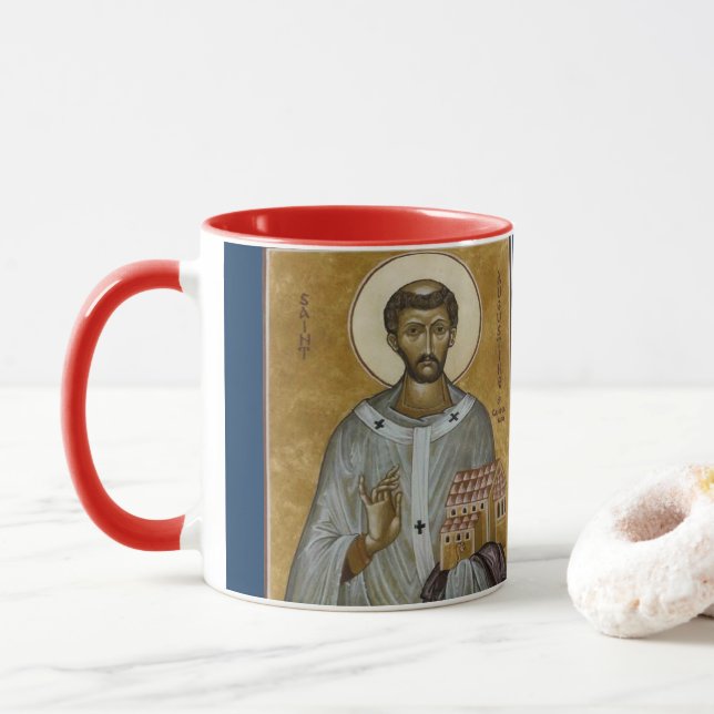 Taza St Augustine de Cantorbery (Con donut)