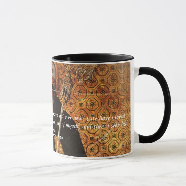 Taza St Augustine de la belleza del hipopótamo siempre (Derecha)