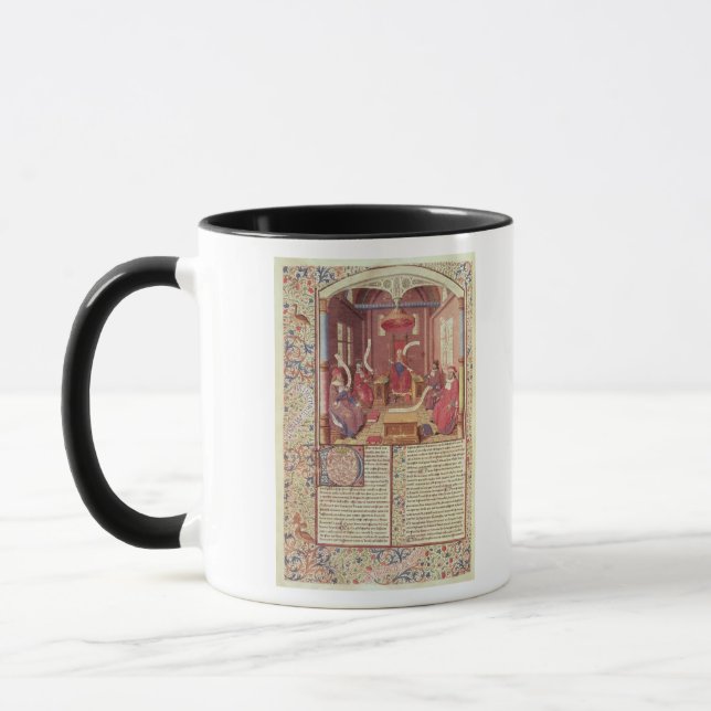 Taza St Augustine, Epicurus, Zeno, Antiochus y (Izquierda)