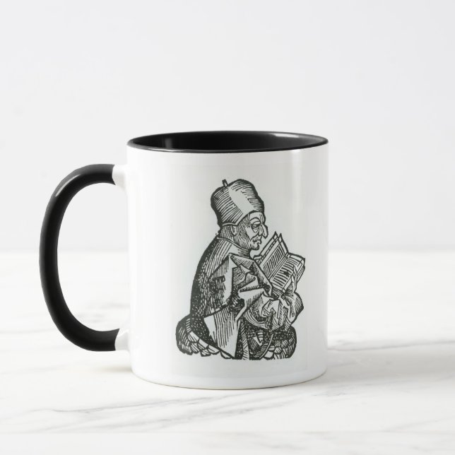 Taza St. Bede de 'Liber Chronicarum (Izquierda)