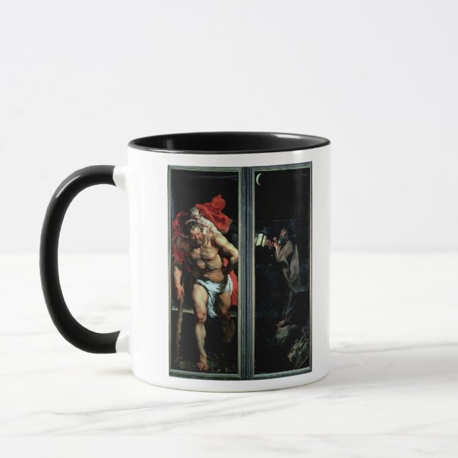 Taza St Christopher y el ermitaño (Izquierda)
