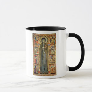 Taza St. Clare con escenas a partir de su vida