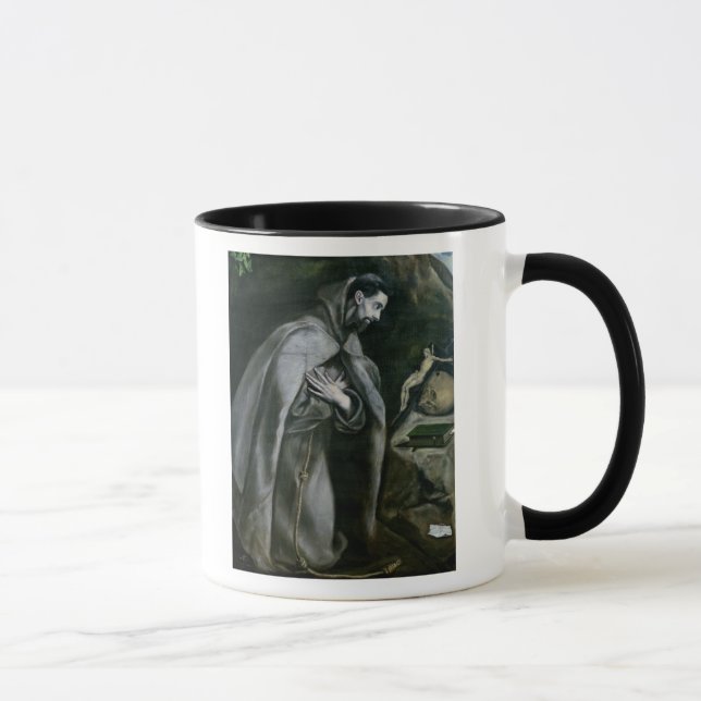 Taza St Francis de Assisi, 1580-95 (Derecha)
