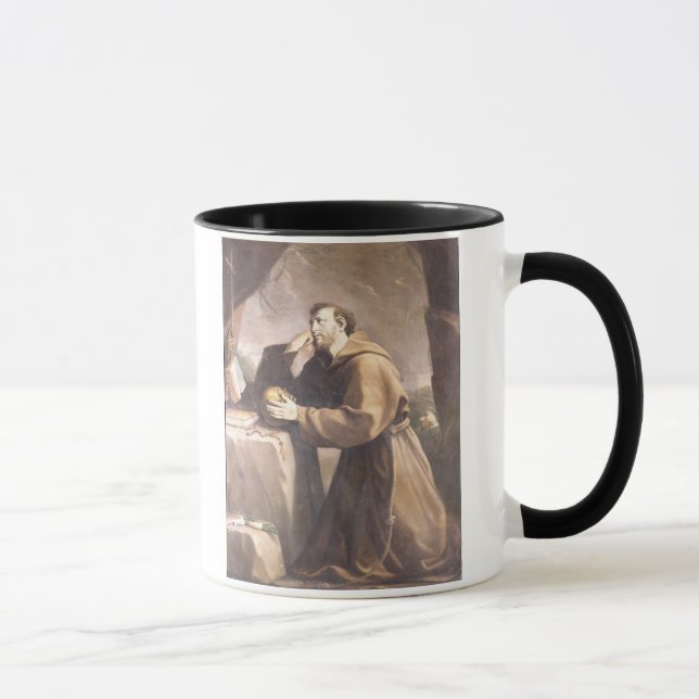 Taza St Francis de Assisi en el rezo (Derecha)