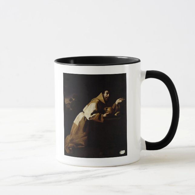 Taza St Francis en la meditación, 1639 (Derecha)