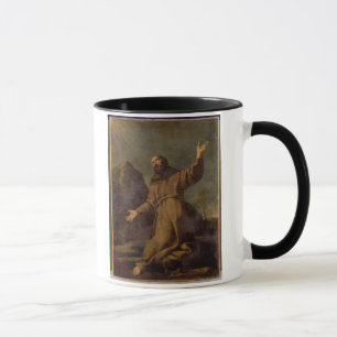 Taza St Francis que recibe los estigmas