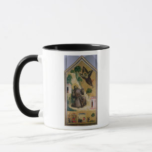 Taza St Francis que recibe los estigmas, c.1295-1300