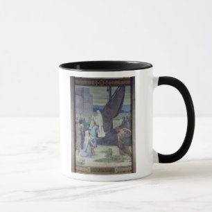 Taza St. Genevieve que trae fuentes