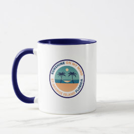 Taza St. George Island Florida Café Mug