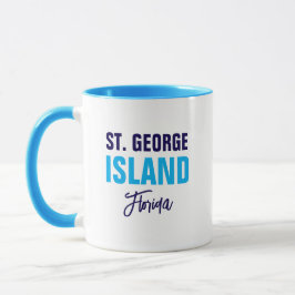 Taza St. George Island Florida Coffee Mug