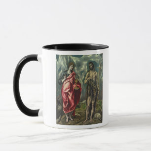 Taza St John el evangelista y St. John el Bautista