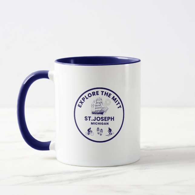 Taza St. Joseph Michigan Coffee Mug (Izquierda)
