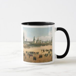 Taza St. La catedral de la albahaca vista del Kremlin,