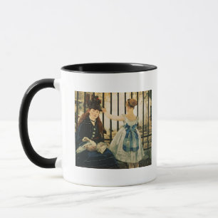 Taza St. Lazare, 1872-3 de Manet el   Gare
