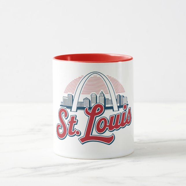Taza St. Louis Gateway Arch, Classic City Souvenir (Centro)