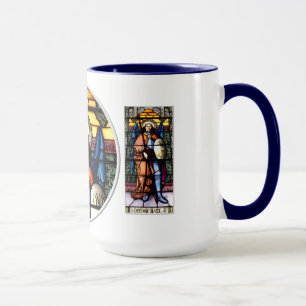 Taza St. Michael La Ventana De Vidrio Manchado De Arcán