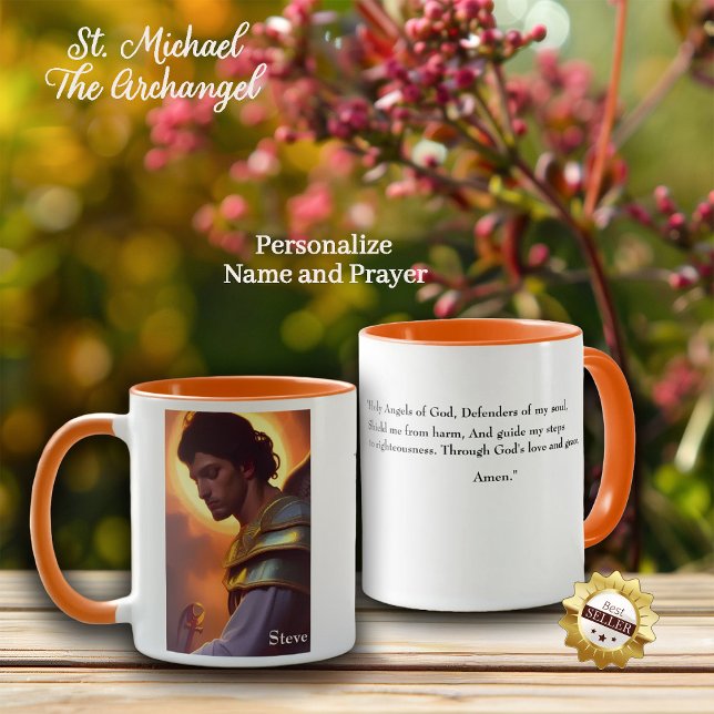Taza St. Michael The Archangel (Subido por el creador)