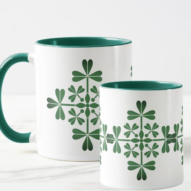 Taza St. Patrick Day Green Shamrock irlandés (Subido por el creador)