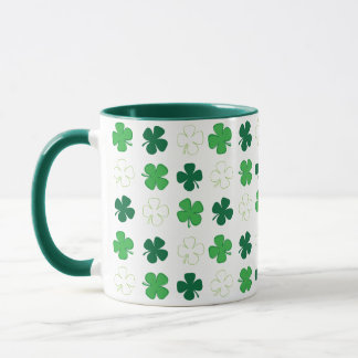Taza St. Patrick Day Irish Green Shamrock Mug