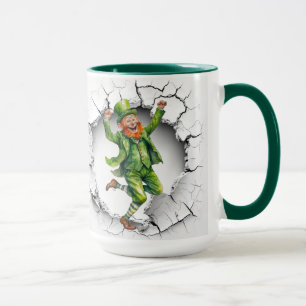 Taza St. Patrick's Day Leprechaun