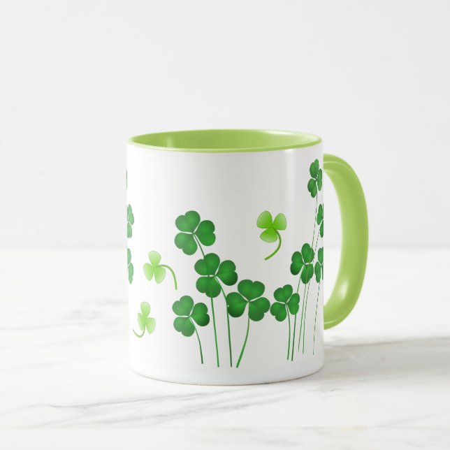 Taza St. Patrick's Day Shamrock Mug (Anverso derecho)