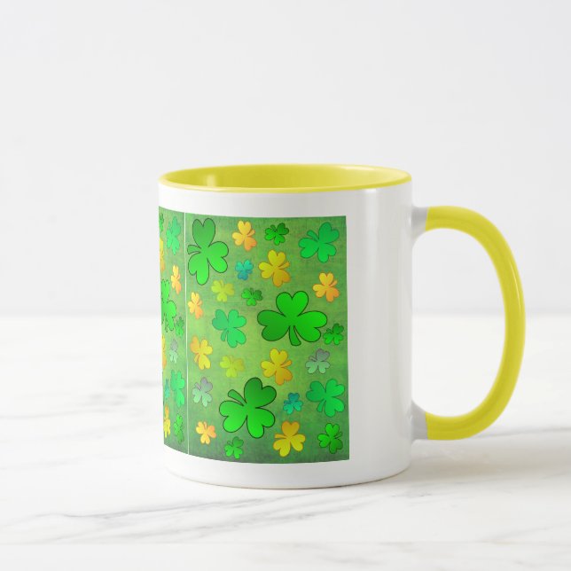 Taza St. Patrick's Day Shamrock Mug (Derecha)