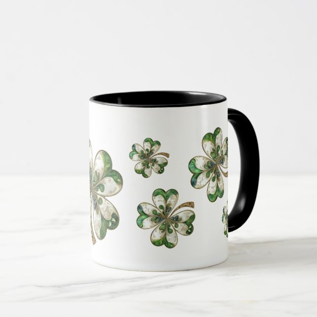 Taza St. Patrick's Day Shamrock Mug (Anverso derecho)