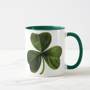 Taza St. Patrick's Three Leaf Clover