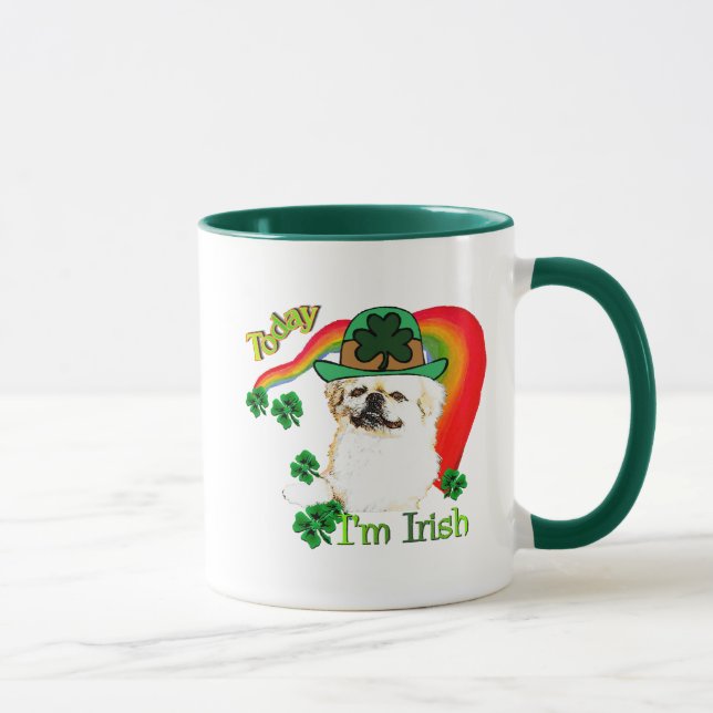 Taza St Patrones de Pekingnese (Derecha)