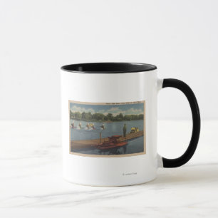 Taza St. Paul, MN - Carrera de bicicletas acuáticas en 