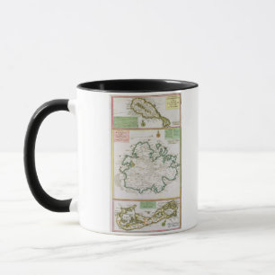 Taza St. San Cristobal, Antigua y Bermudas, detalle de