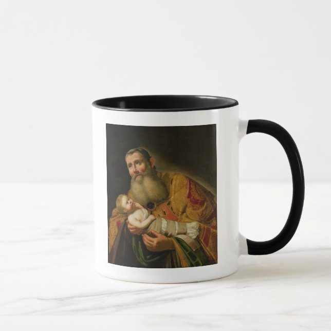 Taza St. Simeon que presenta al Cristo infantil (Derecha)