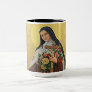 Taza St. Teresa del santo carmelita de Jesús del niño