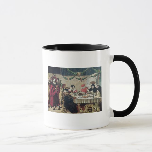 Taza St Thomas Aquinas y Louis IX (Derecha)