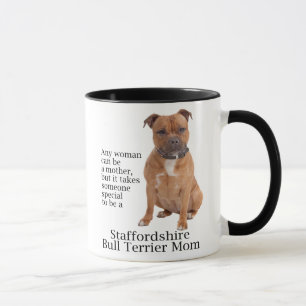Taza Staffie Mom Mug