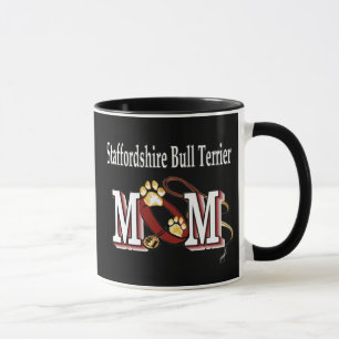 Taza Staffordshire Bull Terrier Mom Mug