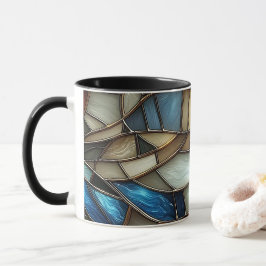 Taza Stained Glass Waves