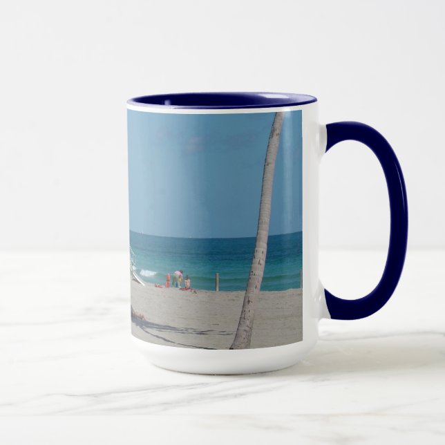 Taza Stand de socorristas de playa de Ft Lauderdale (Derecha)