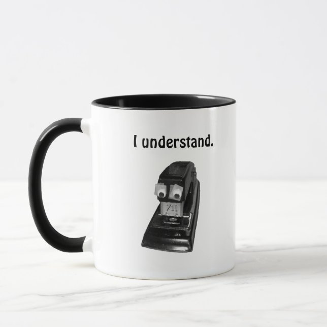Taza Stapler con ojos de google (Izquierda)