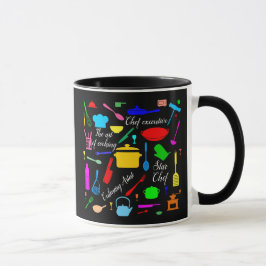 Taza Star Chef divertido, elegante, único, personalizab