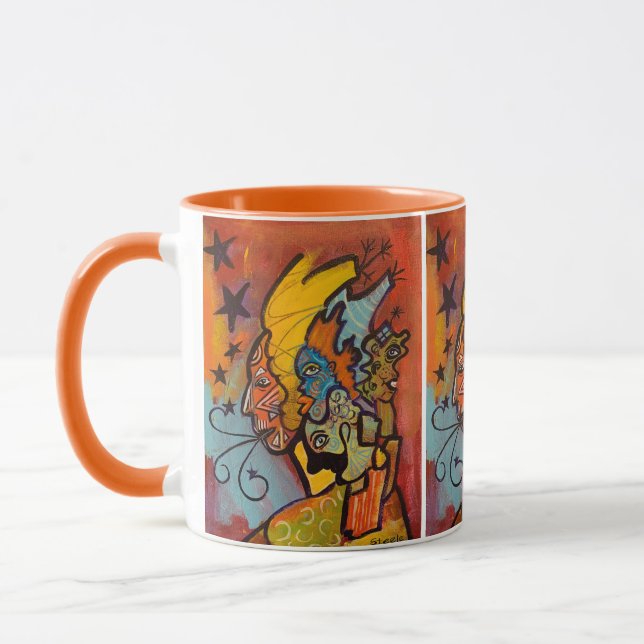 Taza "Star Woman" Bebida Mug (Izquierda)