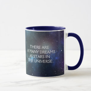 Taza Starfield con polvo cósmico multicolor