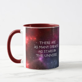 Taza Starfield con polvo cósmico multicolor