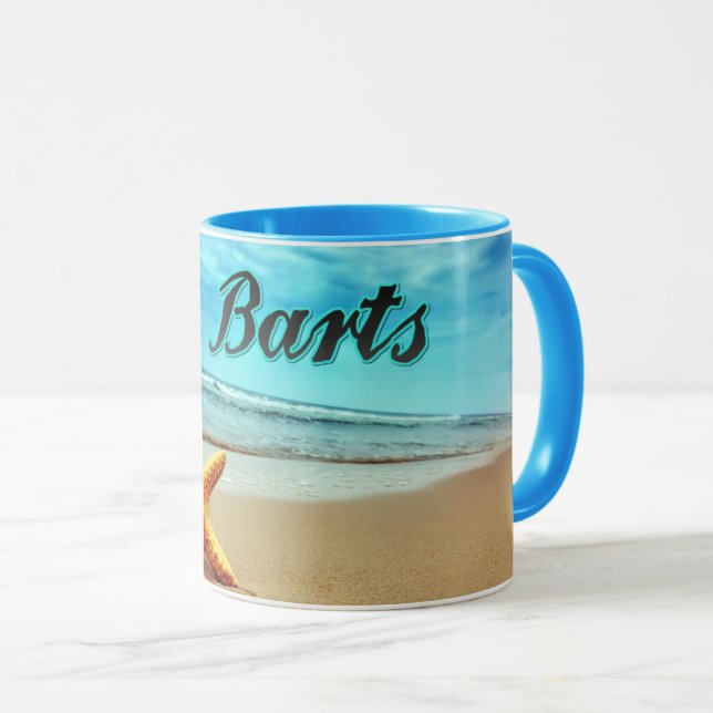 Taza Starfish de St. Barts (Anverso derecho)