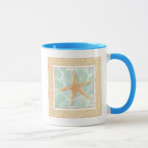 Taza Starfish náutico en el agua