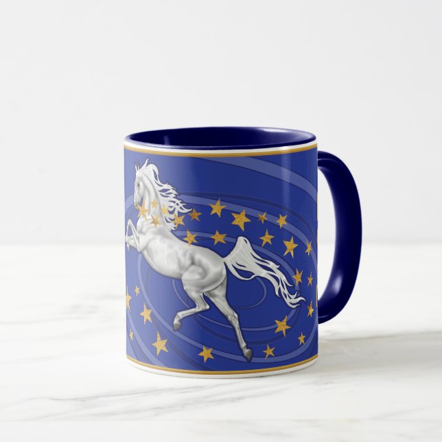 Taza Starry Holiday Horse Mug (Anverso derecho)