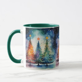 Taza Starry Navidades Night Ceramic Mug