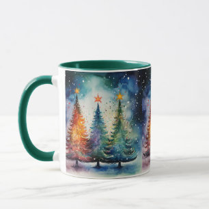 Taza Starry Navidades Night Ceramic Mug