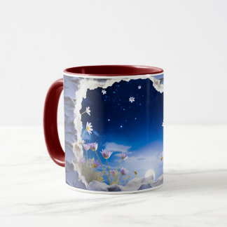 Taza Starry Night & Moon Ceramic Coffee Mug ☕