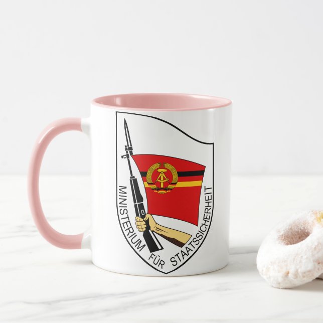 Taza Stasi - RDA (Deutsche Demokratische Republik) (Con donut)